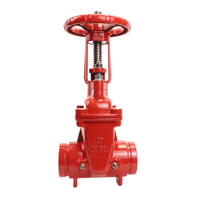 Grooved OS&Y Gate Valve For Fire Protection Systems Grooved OS&Y Gate Valve For Fire Protection Systems
